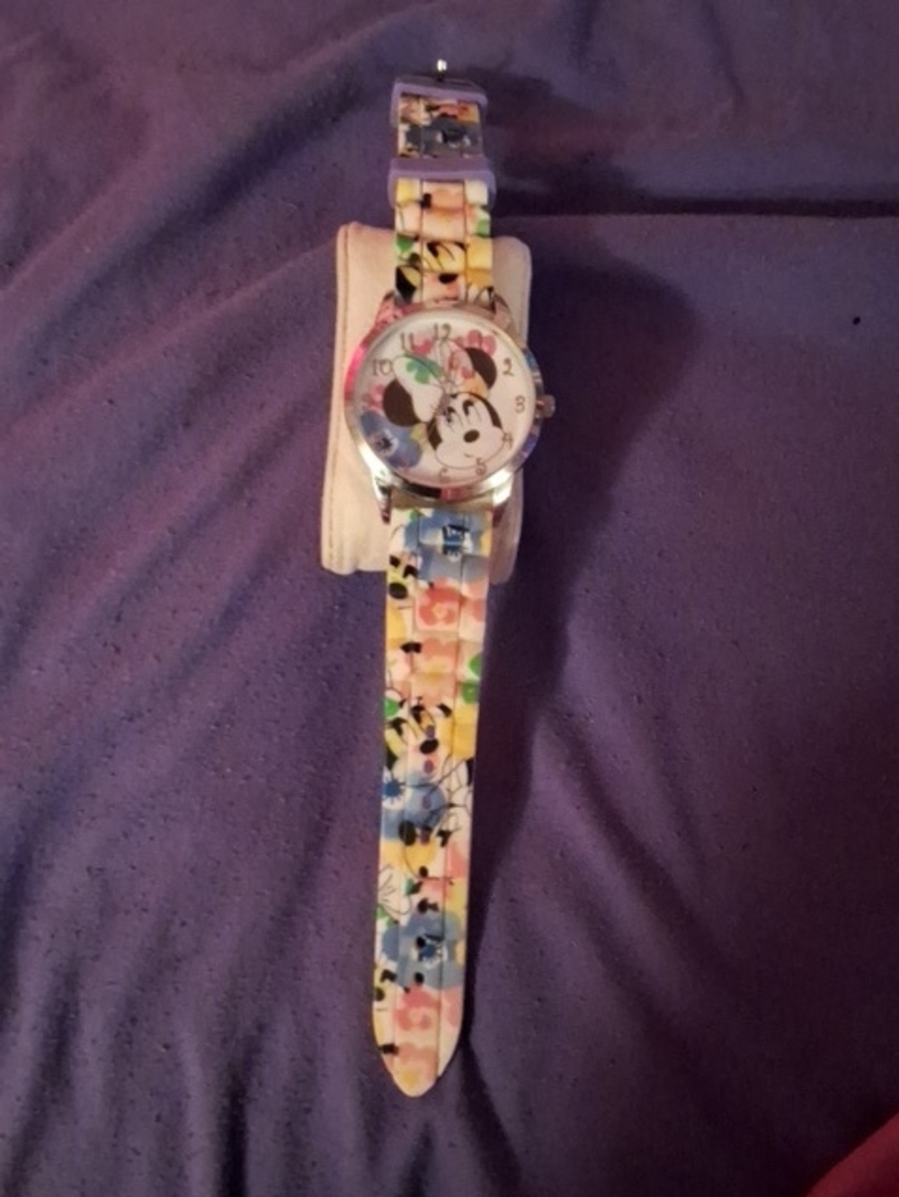 Disney Minnie Mouse Floral Watch